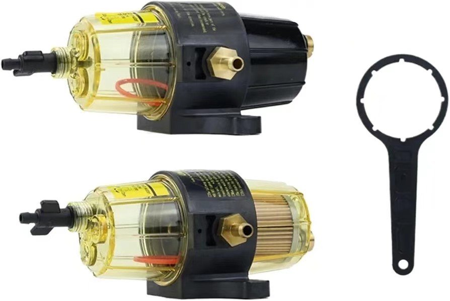 Marine Fuel Filter Assembly With Clear Bowl Replacement